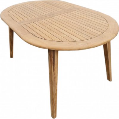 Doppler TECTONA dřevěný rozkládací stůl 150/200x95 cm – Zboží Mobilmania