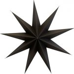 Papírová devíticípá hvězda Star Brown 60 cm House Doctor – Hledejceny.cz
