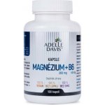 Adelle Davis Magnézium 200 mg + B6 40 mg 100 kapslí – Hledejceny.cz