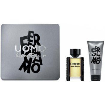 Salvatore Ferragamo Uomo EDT 50 ml + sprchový gel & šampon 2v1 100 ml dárková sada