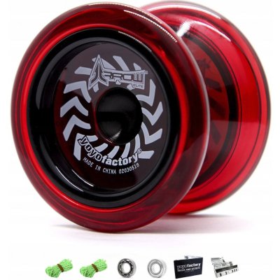 Yoyofactory Arrow yoyo Červená – Hledejceny.cz