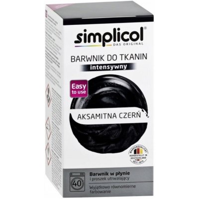 Simplicol tekuté barvivo černé 560 g – Zboží Mobilmania