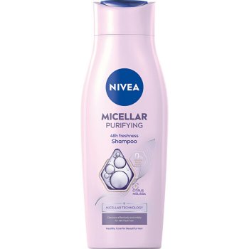 Nivea Micellar Shampoo pro normální až mastné vlasy bez silikonů 400 ml