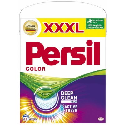 Persil Deep Clean Color prací prášek na barevné prádlo box 58 PD 3,48 kg – Zboží Mobilmania