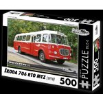 RETRO-AUTA BUS č. 6 Škoda 706 RTO MTZ 1970 500 dílků – Zboží Mobilmania