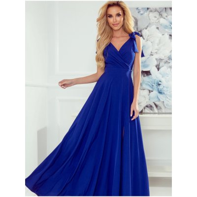 Numoco šaty 299-3 Chiara královská modrá – Zboží Mobilmania