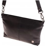 Kubát Kůže malá kožená černá kabelka psaníčko Viky 520012 – Zboží Dáma