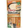 Granule pro kočky Churu Cat Skin&Coat Chicken Recipe 4 x 14 g