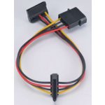 Akasa 2x 15pin SATA 0,3m AK-CBPW01-30 – Zboží Mobilmania