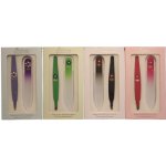 CRYSTAL G. Pilník sklo + pinzeta 9 cm Swarovski krab – Zboží Dáma