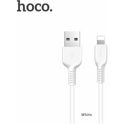 Hoco X20 lightning 8pin pro iPhone, 2m, bílý