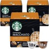 Kávové kapsle Starbucks Kávové kapsle caramel macchiatto 3 x 12 ks