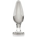 Icicles No. 26 kónický skleněný anální kolík průhledný – Hledejceny.cz