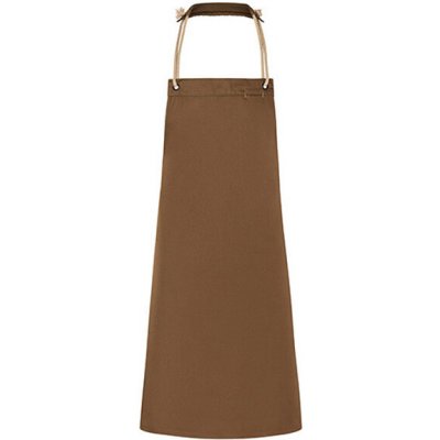 Karlowsky Gastro zástěra s laclem KY056 Cinnamon 70 x 85 cm – Hledejceny.cz