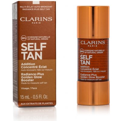 Clarins Self Tan Face Booster samoopalovací krém na obličej 15 ml – Zboží Dáma