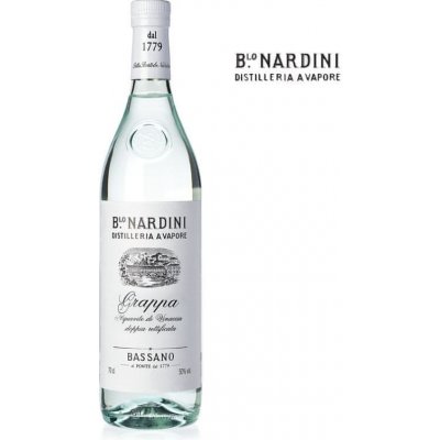 Nardini Grappa Bianca 50% 0,7 l (holá láhev) – Hledejceny.cz