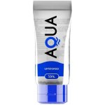 AQUA lubrikační gel na vodní bázi 50 ml – Zboží Mobilmania