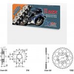 ČZ Řetězová sada Honda XRV 750 Africa Twin 93-03 | Zboží Auto