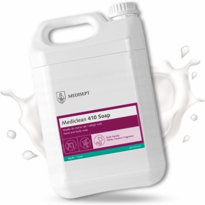 Olivia MC410 tekuté mýdlo s vůní bílých květů 5 l – Zboží Dáma