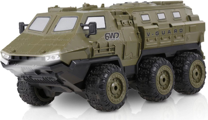 IQ models Obrněný transportér V-GUARD 1/16 6WD zelená RC_300370 RTR 1:16