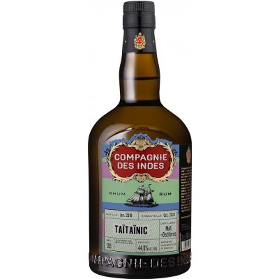 Compagnie des Indes TAÏTAÏNIC blend Martinique & Thaïland Multi-Dist. 44% 0,7 l (karton) – Zboží Mobilmania