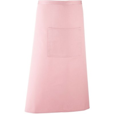 Premier Zástěra Colours PR 158 do pasu dlouhá COT39015804899-pink Růžová – Hledejceny.cz