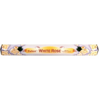 Tulasi indické vonné tyčinky Růže bílá 20 ks