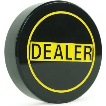 Pokersady Dealer Button Black Dealer