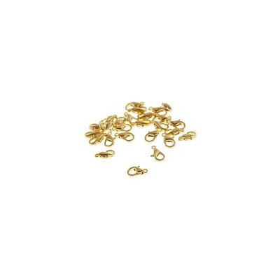 Karabinka zlatá, 10 mm (5 ks)