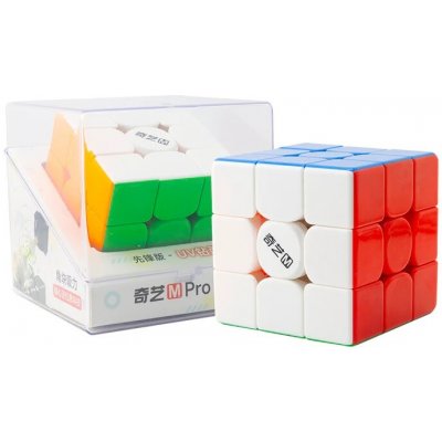 QY M Pro V2 3x3 QiYi - magnetická rubikova kostka Varianta: Pioneer Stickerless UV – Hledejceny.cz