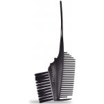 Framar Emperor Color Brush oboustranný štětec s hřebenem černý – Zboží Dáma
