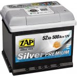 ZAP Silver Premium 12V 52Ah 500A 55225/55245 – Hledejceny.cz