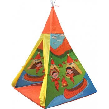 Ecotoys Teepee modro-bílý 8177