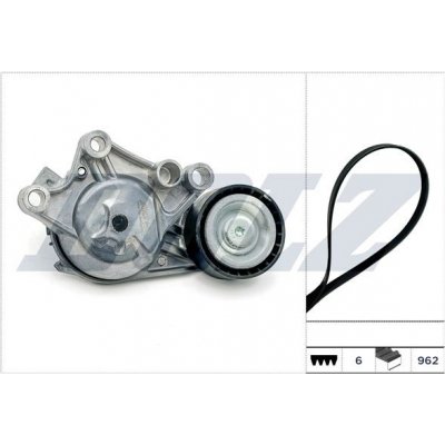 Sada žebrovaných klínových řemenů DOLZ SKD218A – Zboží Mobilmania