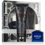 Replay Essential for Him EDT 30 ml + sprchový gel 100 ml dárková sada – Zboží Dáma