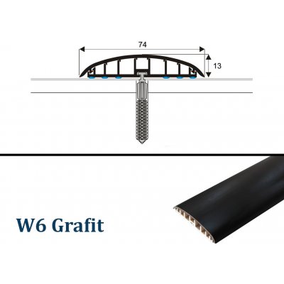 Midas Volta přechodová Grafit W6 74 mm 1 m – Zboží Mobilmania