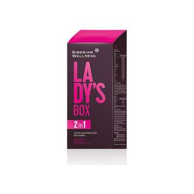 Siberian Wellness LADY‘S Box 30 balení po 2 kapslích – Hledejceny.cz