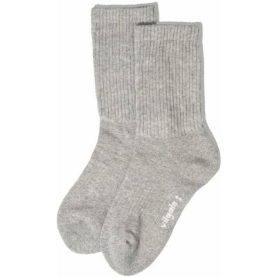 Vilgain Light Organic Crew Socks 3 páry grey melange – Sleviste.cz