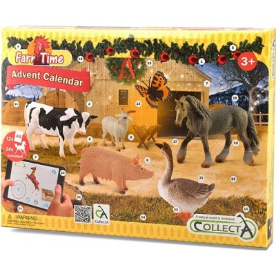 Mac Toys Collecta adventní kalendář Farma a koně – Zboží Dáma