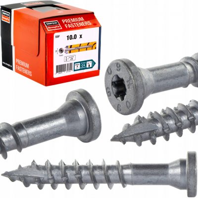 Tesařské vruty 10x60 mm 50 ks TORX pro spoje Simpson SSF – Hledejceny.cz