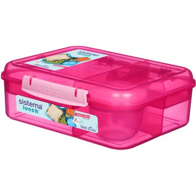 Sistema Box Bento Lunch To Go 165l růžová – Zboží Mobilmania