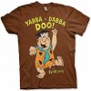 Pánské tričko s potiskem The Flinstones tričko Yabba Dabba Doo Brown