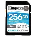 Kingsto Canvas Go! Plus 256 GB UHS-I U3 SDCG3/256GBSP – Zboží Živě