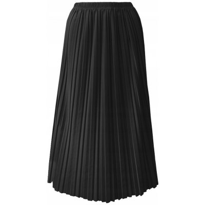 Fashionweek maxi skládaná plisovaná sukně BRAND14 černá – Zboží Mobilmania