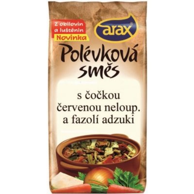 ARAX PS Čočka červená neloup. a adzuki 0,5 kg – Sleviste.cz