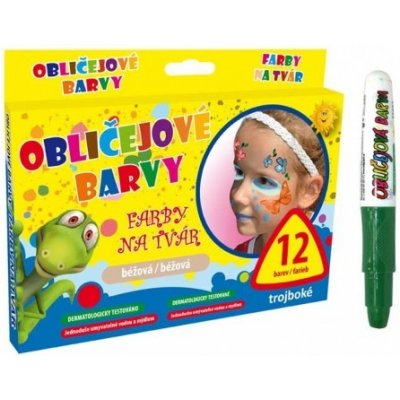 MFP Barva na obličej zelená 6330530 – Zboží Dáma