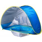 FunPlay 9269 Dětský stan s bazenkem pro děti 122x81x72 cm modrý – Hledejceny.cz