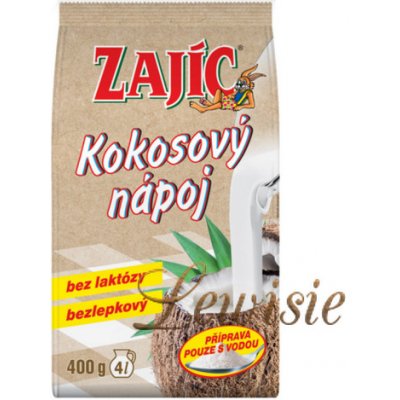 Kokosový nápoj Zajíc sáček 400 g – Zbozi.Blesk.cz