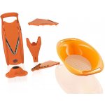 Börner V-kráječ Original V5 PowerLine Starter Set s Miskou Barva: Oranžová – Zboží Dáma