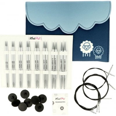 KnitPro Nova Deluxe Set kruhové jehlice 13cm – Zbozi.Blesk.cz